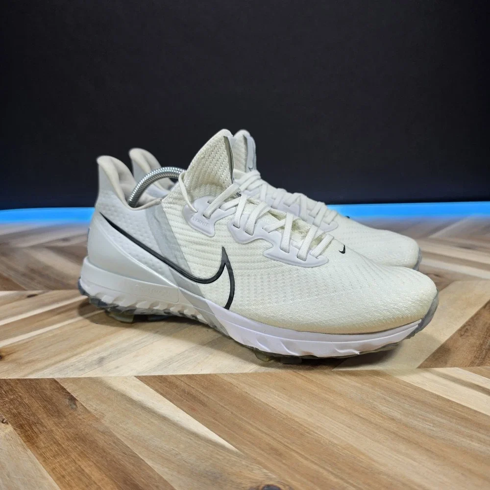 Nike Air Zoom Infinity Tour Mens 10.5 Golf Shoes White Synthetic CT0540-100